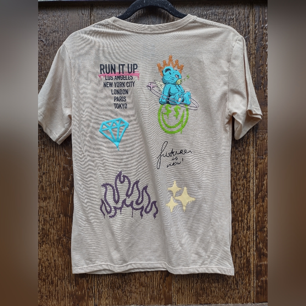 Legend Run It Up Graphic T Shirt Kids L (14-16)